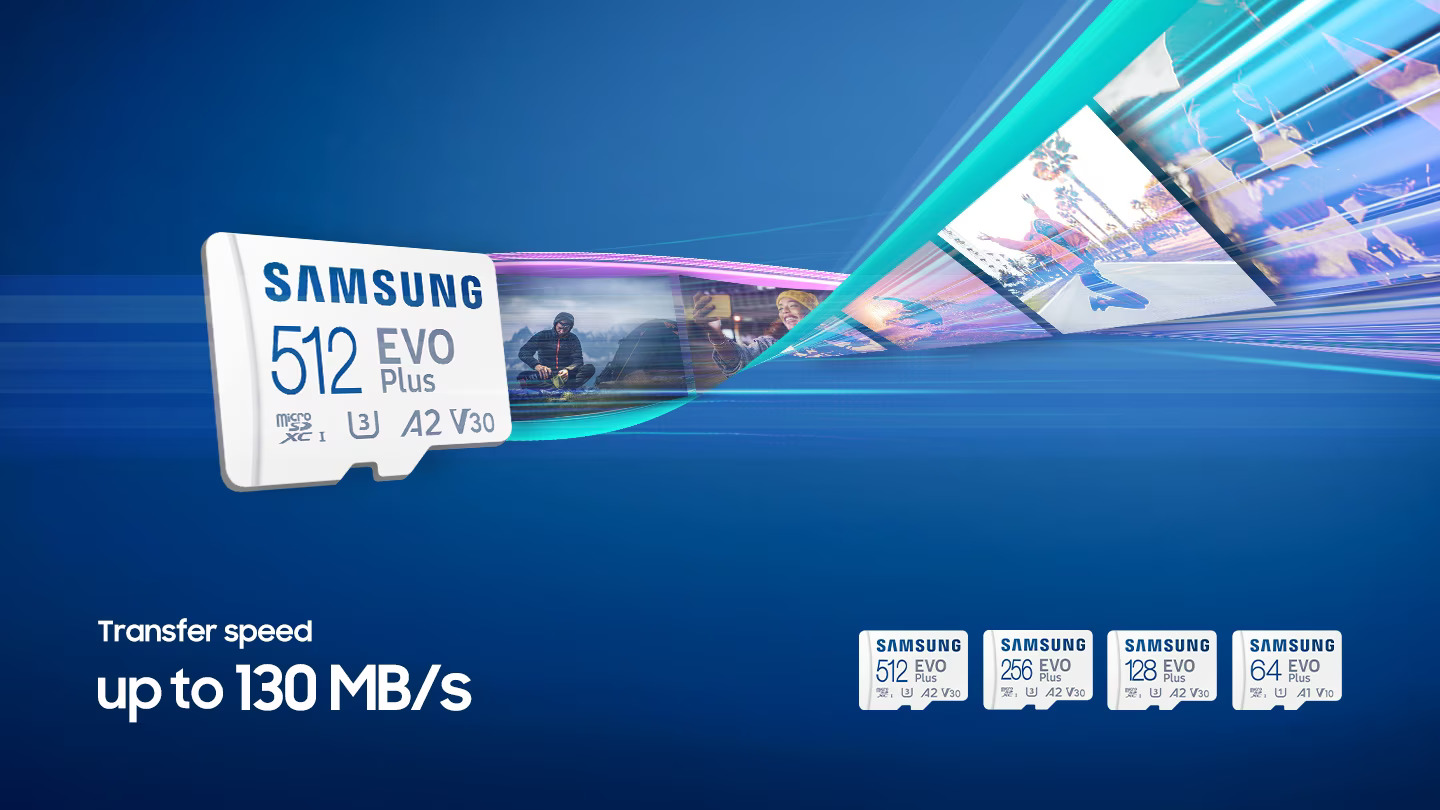ModelForce buy memory card Samsung SDXC EVO+ 512GB V30 in Estonia