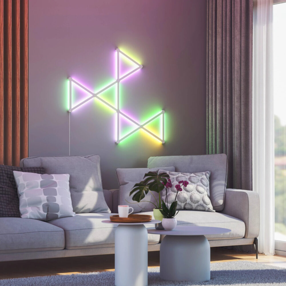 ModelForce купить Умная система освещения Nanoleaf Lines Starter Kit (15 панелей) в Таллинне