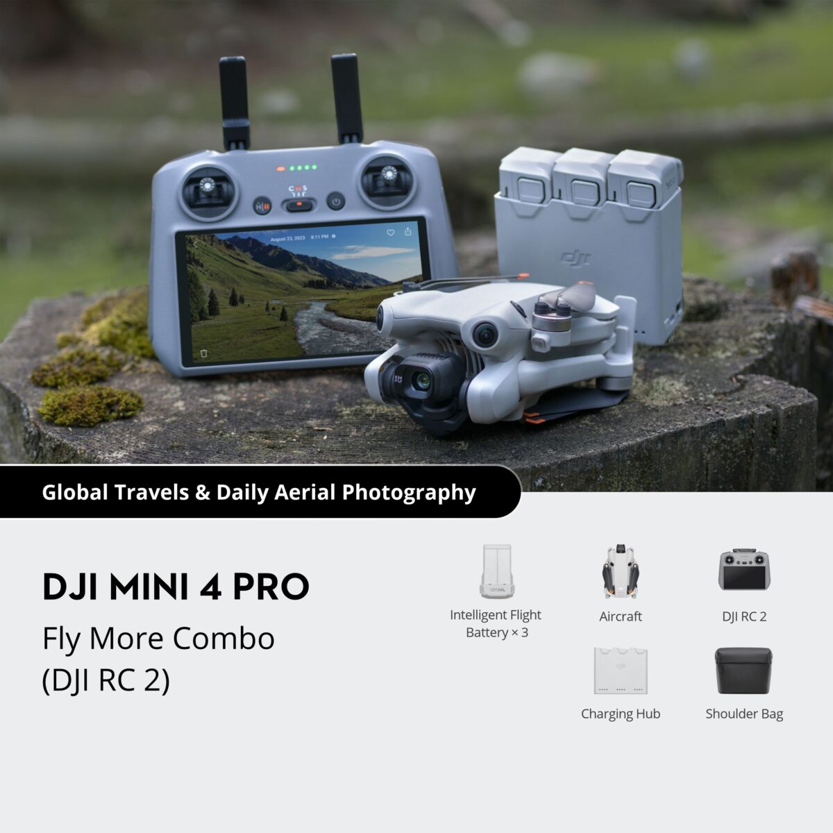 ModelForce купить дрон DJI Mini 4 Pro Fly More Combo (DJI RC 2) в Таллинне