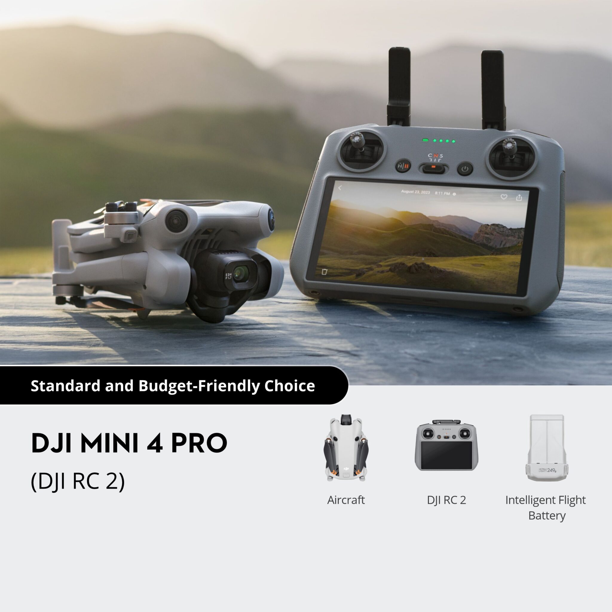 Дрон DJI Mini 4 Pro (DJI RC 2) - Магазин DJI дронов в Эстонии