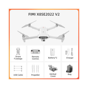 ModelForce osta droon FIMI X8 SE 2022 4K V2 (2x akud + 1x kott) Eestis